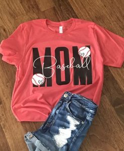 Baseball Mom T-Shirt ZK01