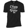 Classy With A Savage T-shirt ZK01