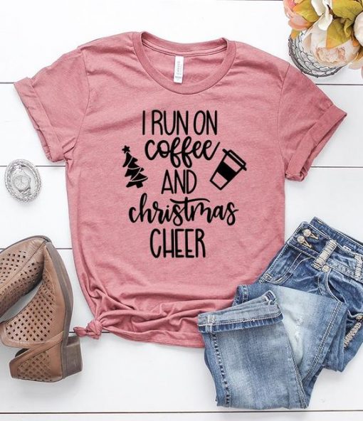 Coffee and Christmas Cheer T-Shirt ZK01