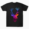 Deer Head Watercolor T-Shirt ZK01