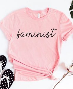 Feminist Pink Shirt ZK01