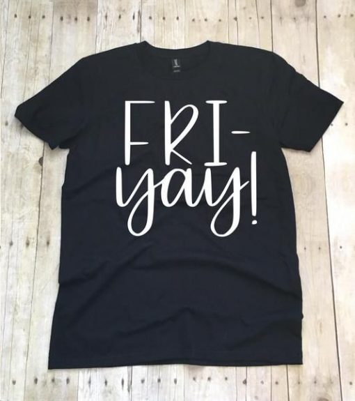 Friyay Black T-shirt