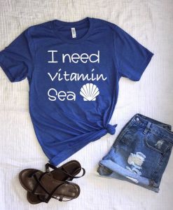 I need Vitamin Sea Short Sleeve Tshirt KH01