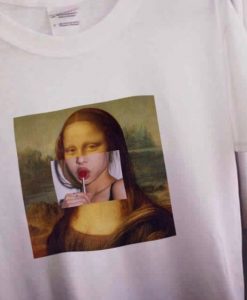 Mona Lisa Lolipop T-shirt KH01