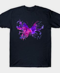 Purple Butterfly Classic T-Shirt ZK01