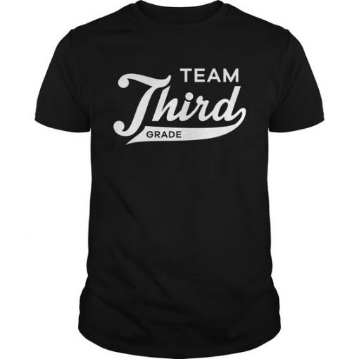 Team Third Grade T-shirt ZK01