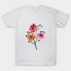 Watercolor Flowers T-Shirt ZK01