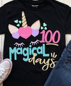 100 Magical Days School T-Shirt SR01
