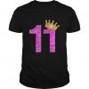 11th Birthday Girl T-Shirt EL01