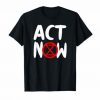 Act Now Black Tee Shirt ZK01