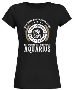 Aquarius Astrology Star T-Shirt EL01