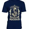 Aquarius Horoscope T-shirt ZK01