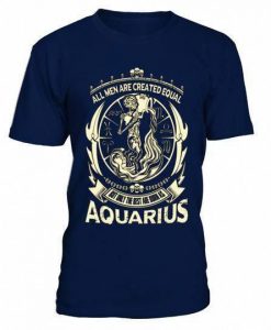 Aquarius Horoscope T-shirt ZK01