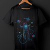 Astronaut t-shirt illustration KH01