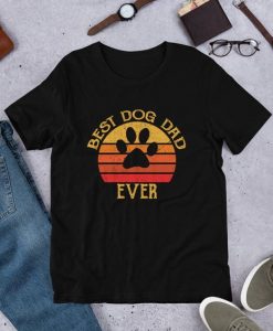 Best Dog Dad T-Shirt SR01
