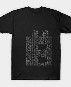Binary Logo Bitcoin T-Shirt AD01