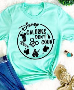 Calories Dont count T-shirt ZK01