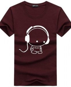 Casual Short Sleeved Printed T-shirt KH01