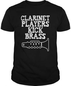 Clarinet Players Kick Brass T Shirt DV01