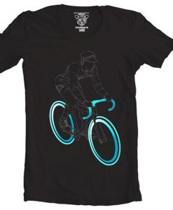 Cool Bike Light T-shirt ZK01