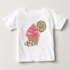 Cupcakes and Candy Birthday T-Shirt EL01