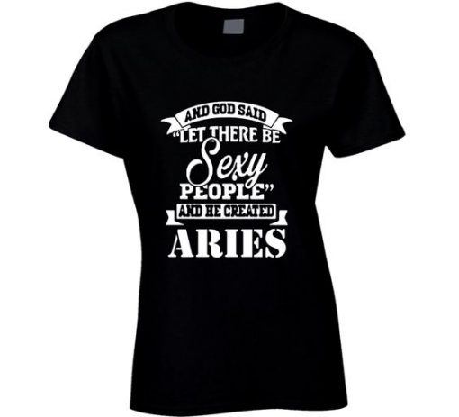 Cute Sexy Aries T-shirt ZK01