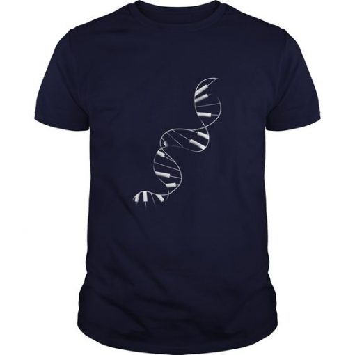 DNA Piano T-shirt ZK01