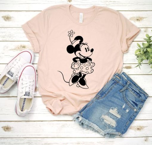 Disney Minnie Mouse Vintage Minnie Tee KH01