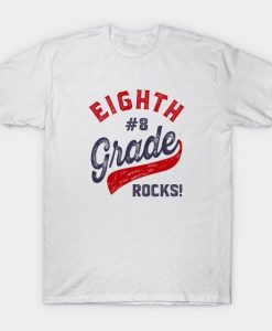 Eighth Grade Rocks T-Shirt SR01