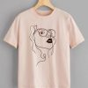 Figure Print Tee T-shirt FD01