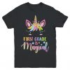 First Grade Is Magical Unicorn T-Shirt SR01