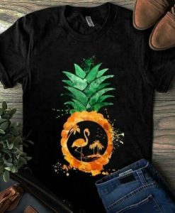 Flamingo Pineapple T-Shirt SR01