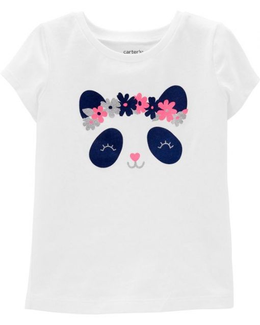 Floral Panda T-shirt FD01