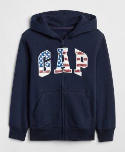 Gap Kids Americana Logo Hoodie AV01