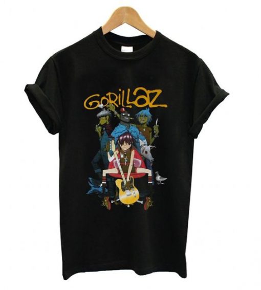 Gorillaz Band Unisex T shirt FD01