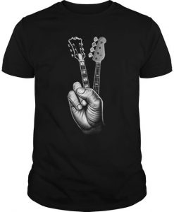 Guitar Finger T Shirt SR01