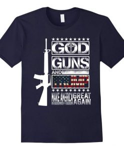 Guns Trump 2nd Amendment T-Shirt DV01