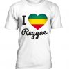 I Love Reggae Graphic T-Shirt EL01