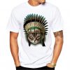 Indian Chief Cat Men’s T-Shirt FD01