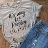 It's Way Too Peopley T-Shirt AV01