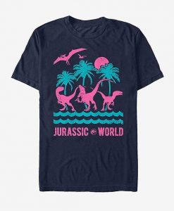 Jurassic World Tropical Dinosaurs T-Shirt EL01