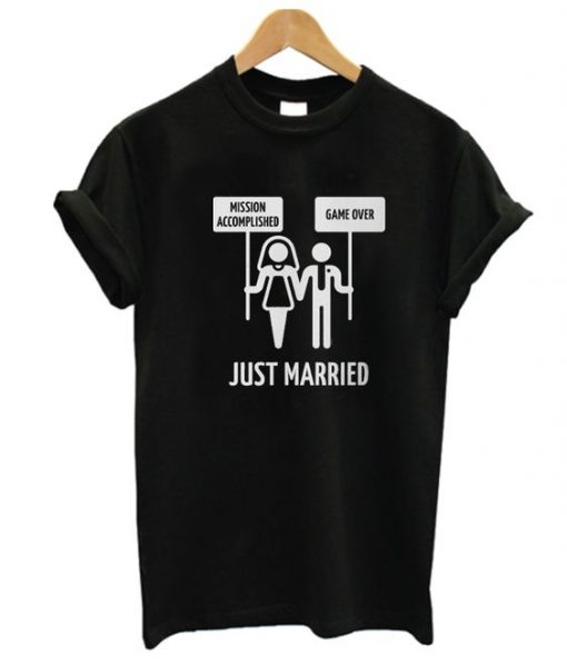 Just Married T-Shirt AD01