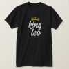 King Leo Gold Crown T-Shirt EL01