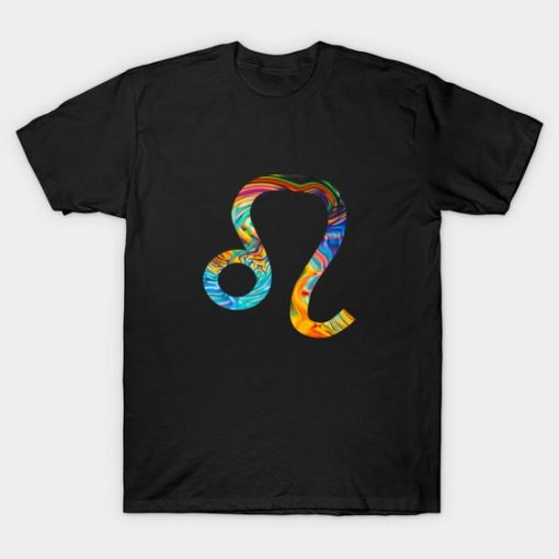 Leo Horoscope Symbol T-Shirt EL01