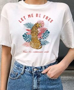 Let Me Be Free Tropical T-Shirt EL01