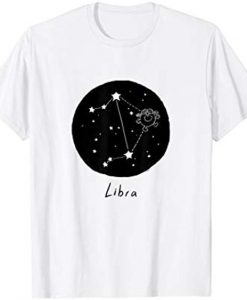 Libra Star Sign T-Shirt EL01