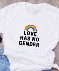 Love Has No Gender Rainbow T-Shirt AD01