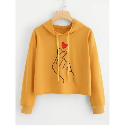 Love Heart Hoodie ZK01