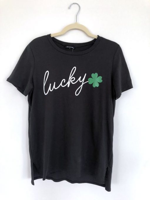 Lucky Graphic Tee Shirt ZK01