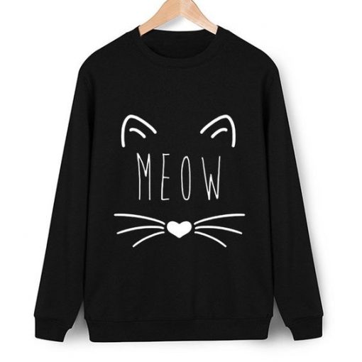 MEOW Cat Sweatshirt FD01